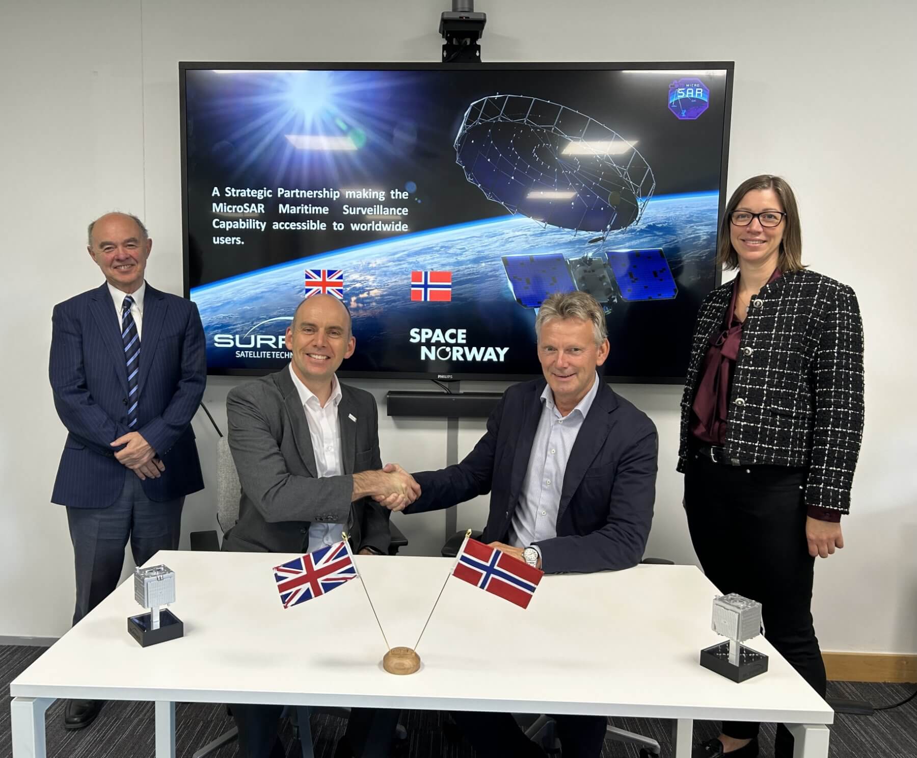 Satellite radar all’avanguardia: Space Norway e Sstl siglano un accordo strategico