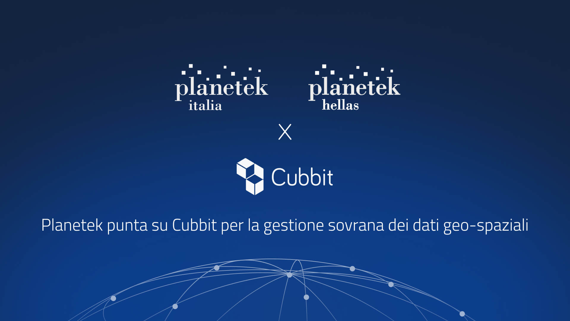 Gestione sovrana dei dati geo-spaziali: Planetek punta su Cubbit