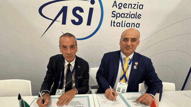 Tecnologie e applicazioni spaziali: accordo Asi e Bahrain Space Agency