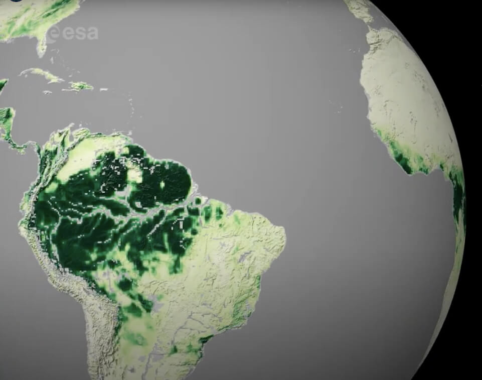 I satelliti dell’Esa monitorano i progressi verso gli obiettivi dell’Accordo di Parigi