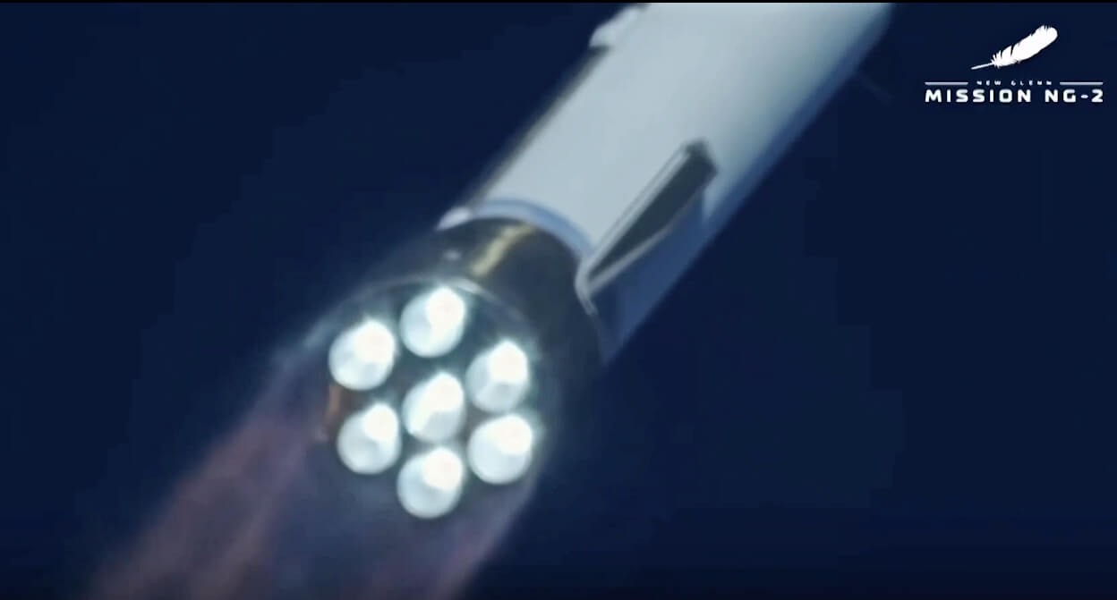 New Glenn decolla verso Marte: porterà in orbita due satelliti della Nasa