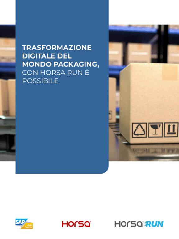 Trasformazione digitale del mondo packaging, con Horsa Run è possibile